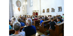 Ökumenischer Einschulungsgottesdienst in St. Crescentius (Foto: Karl-Franz Thiede)